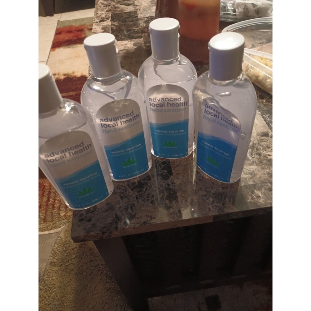 Advanced Local Health Hand Sanitizer Tropical Solution Brand New Lot Of 5